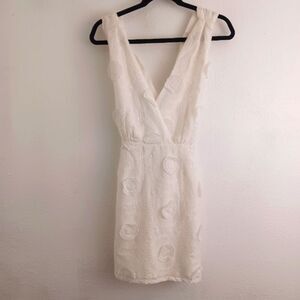Sheri Bodell white sleeveless dress size M